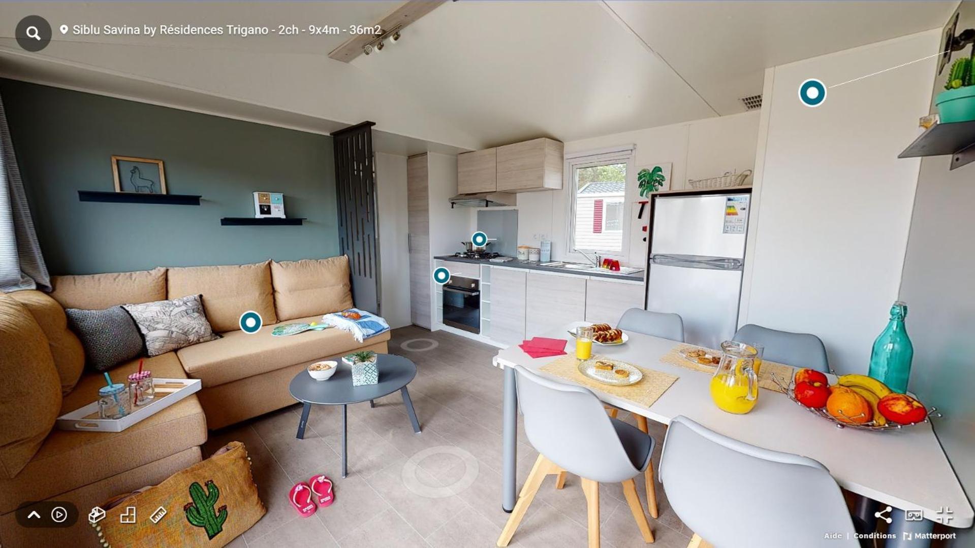 Mobil Home Le Rimbaud - 4/6 Pers - 2 Ch - 2 Sdb 생장드몽 외부 사진